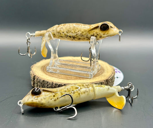 3.5” Prop-Style Topwater Plopper – Explosive Action for Bass