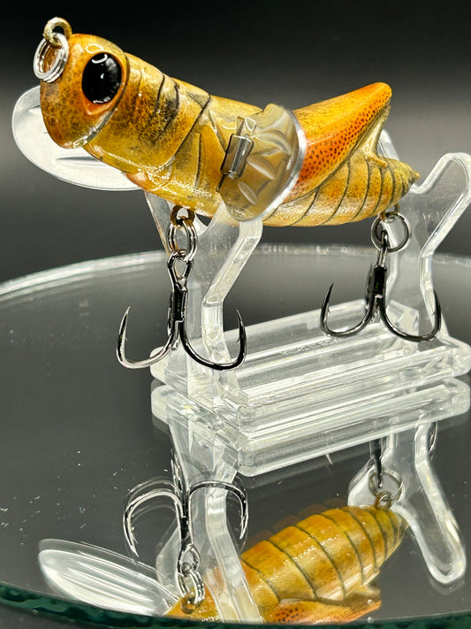 3” Grasshopper Crawler – Natural Topwater Action