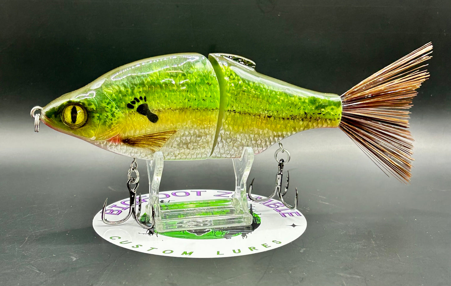7” Carpio Glide Bait – Green Shad