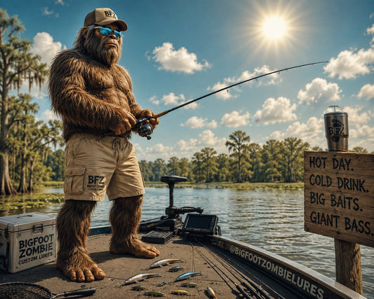 ☀️ Summer Starts Now — Why Big Baits Shine When the Heat Turns Up