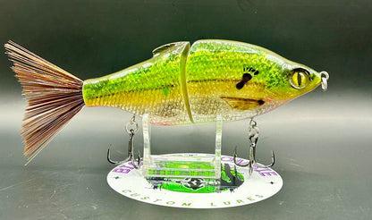 7” Carpio Glide Bait – Green Shad